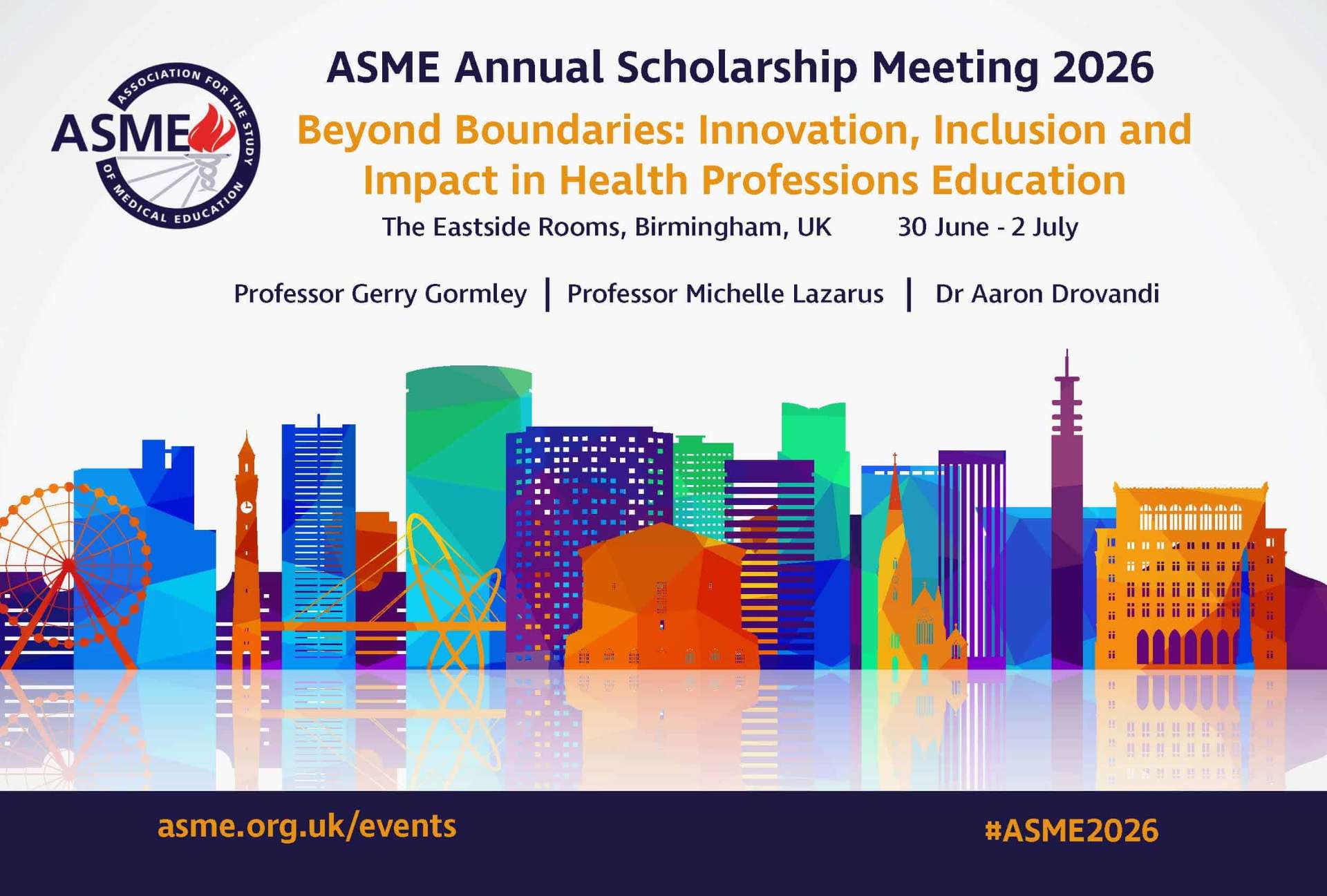 ASME Annual Scholarship Meeting 2026